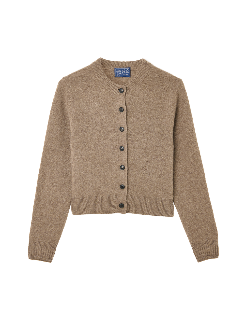 Jura Cardigan: Yak Wool, Coffee