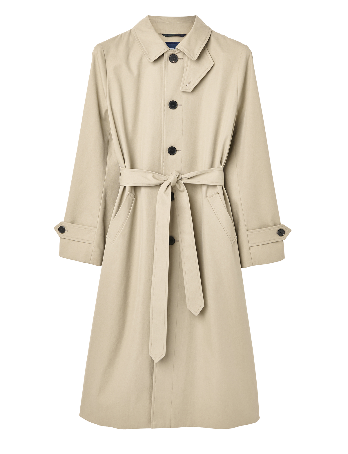 Chatsworth Coat: Cotton, Dark Stone