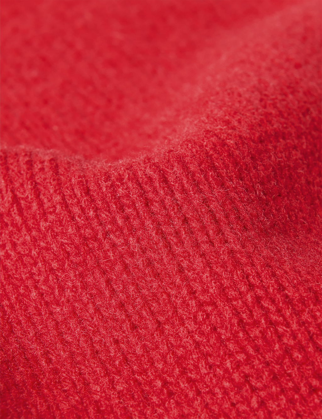 Cornwall Jumper: Wool, Red