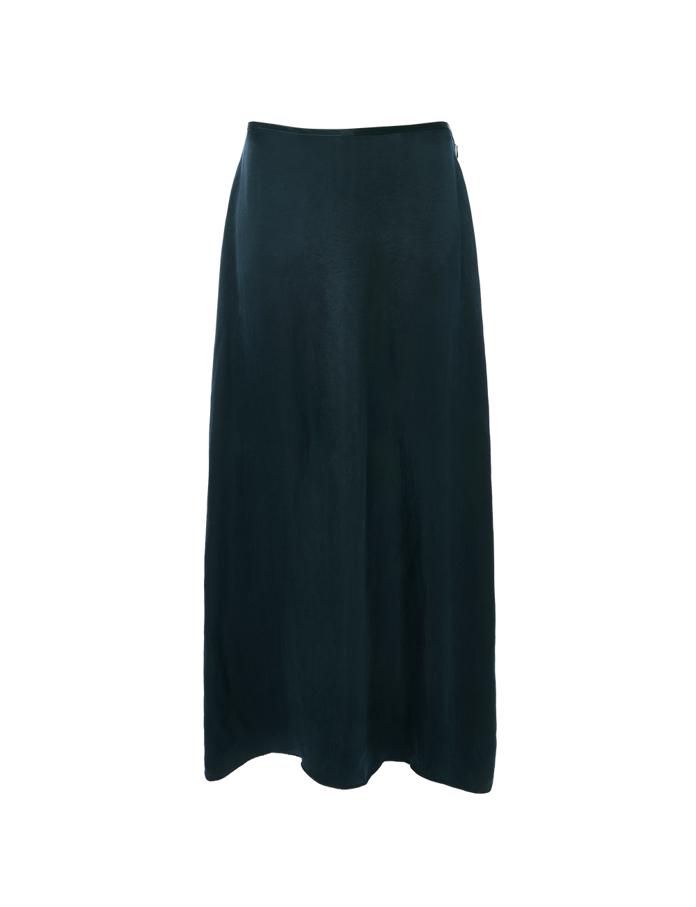 Vita Skirt: Cupro, Navy Blue
